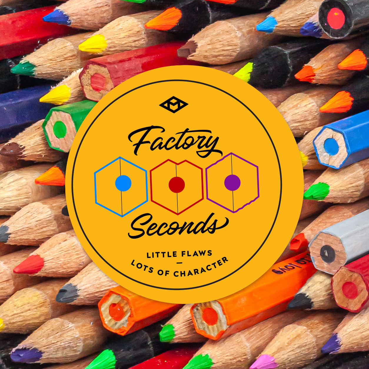144 Factory Seconds Coloring Pencils