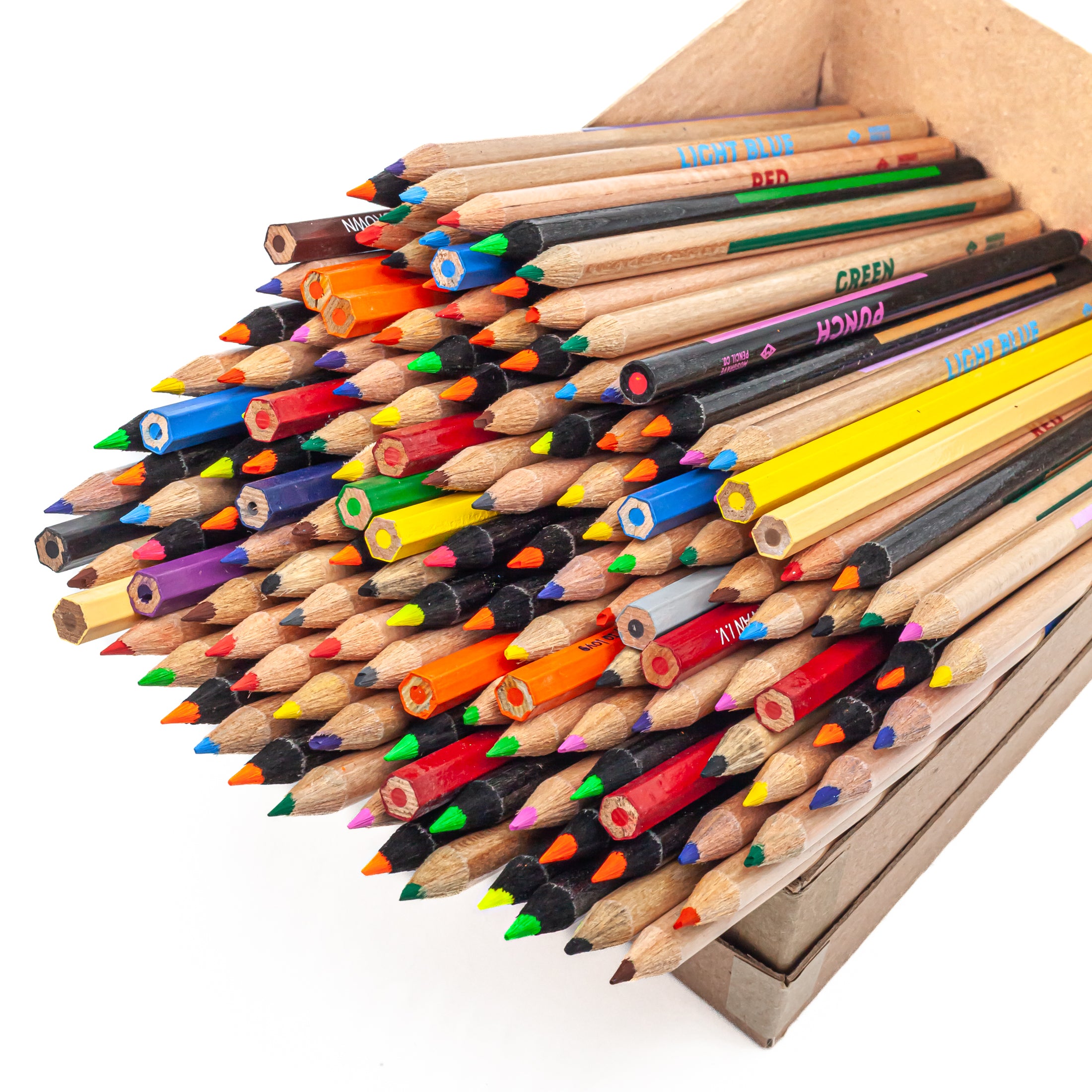 144 Factory Seconds Coloring Pencils photo 2