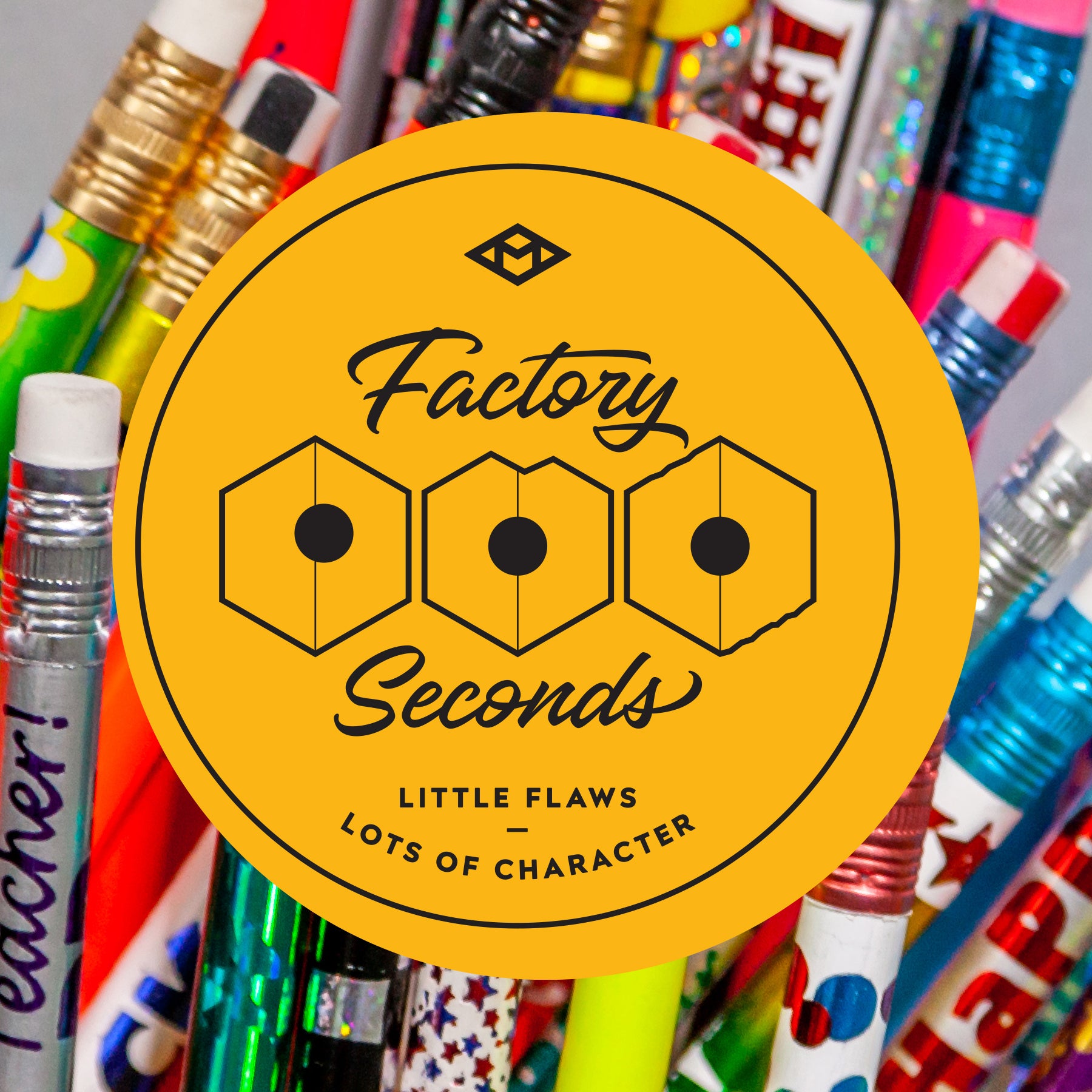 144 Factory Seconds Hex or Round